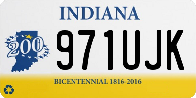 IN license plate 971UJK