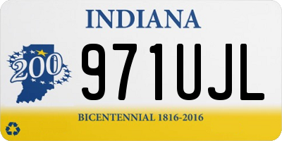IN license plate 971UJL
