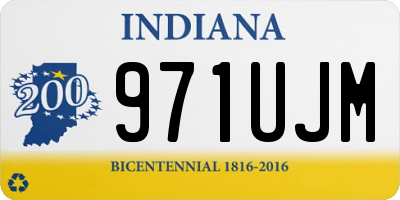 IN license plate 971UJM