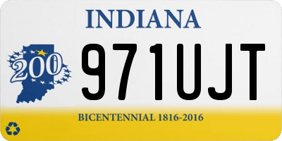 IN license plate 971UJT