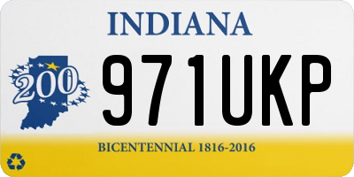 IN license plate 971UKP