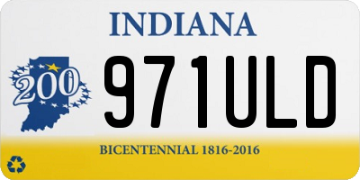IN license plate 971ULD
