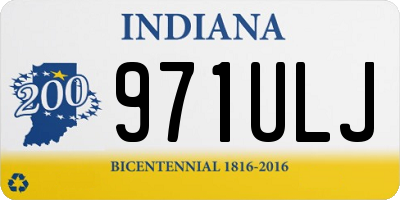 IN license plate 971ULJ