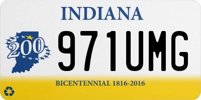 IN license plate 971UMG