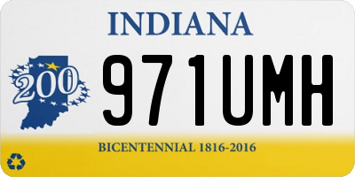 IN license plate 971UMH