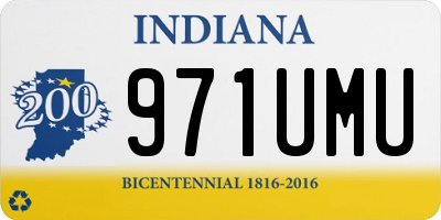 IN license plate 971UMU