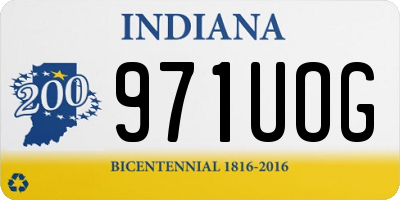 IN license plate 971UOG
