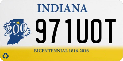 IN license plate 971UOT