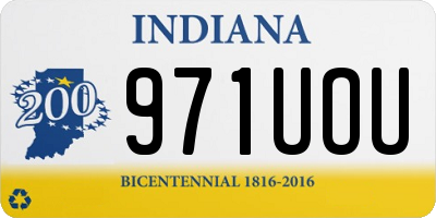 IN license plate 971UOU