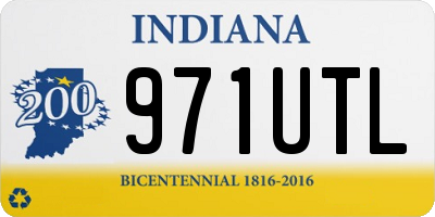 IN license plate 971UTL