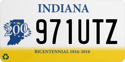 IN license plate 971UTZ