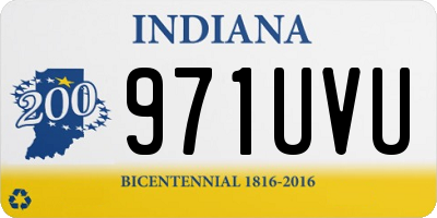 IN license plate 971UVU