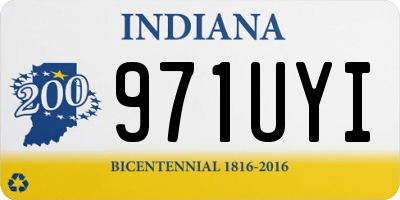 IN license plate 971UYI