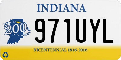 IN license plate 971UYL