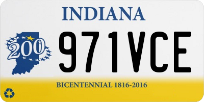 IN license plate 971VCE
