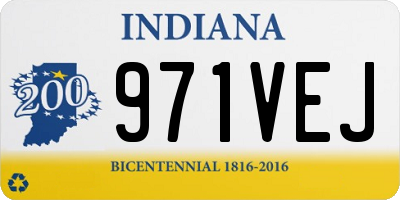IN license plate 971VEJ