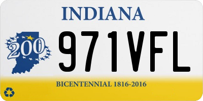 IN license plate 971VFL