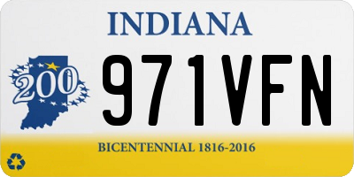 IN license plate 971VFN