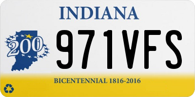 IN license plate 971VFS