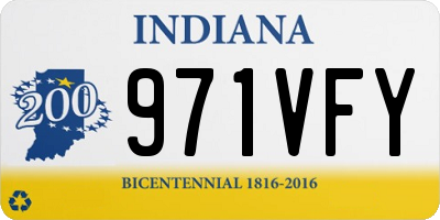 IN license plate 971VFY