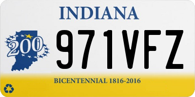 IN license plate 971VFZ