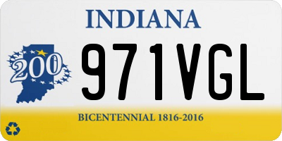 IN license plate 971VGL