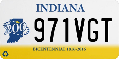 IN license plate 971VGT