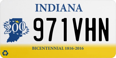 IN license plate 971VHN