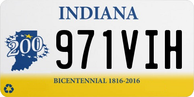 IN license plate 971VIH