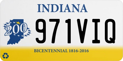 IN license plate 971VIQ