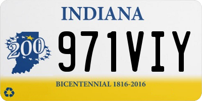 IN license plate 971VIY