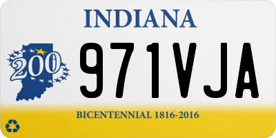 IN license plate 971VJA