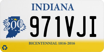 IN license plate 971VJI