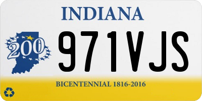 IN license plate 971VJS