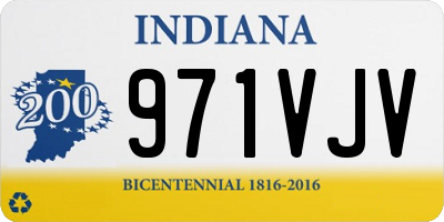 IN license plate 971VJV