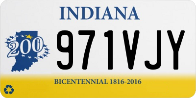 IN license plate 971VJY