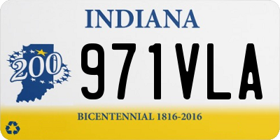 IN license plate 971VLA