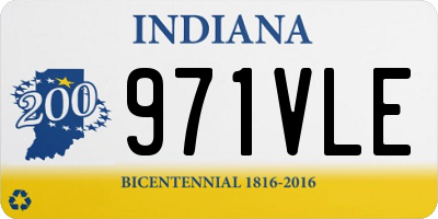 IN license plate 971VLE