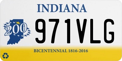 IN license plate 971VLG