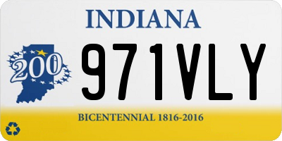 IN license plate 971VLY