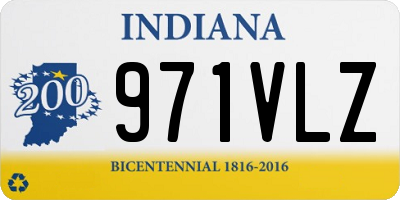 IN license plate 971VLZ