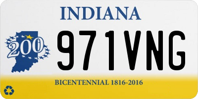 IN license plate 971VNG