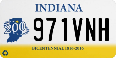 IN license plate 971VNH