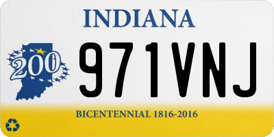 IN license plate 971VNJ