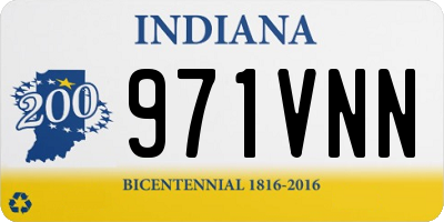 IN license plate 971VNN