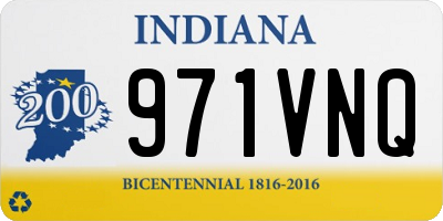 IN license plate 971VNQ