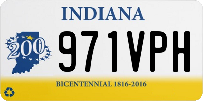 IN license plate 971VPH