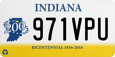 IN license plate 971VPU