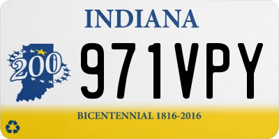 IN license plate 971VPY