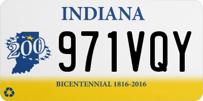 IN license plate 971VQY